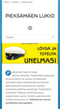 Mobile Screenshot of lukio.pieksamaki.fi