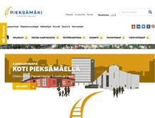 Tablet Screenshot of pieksamaki.fi